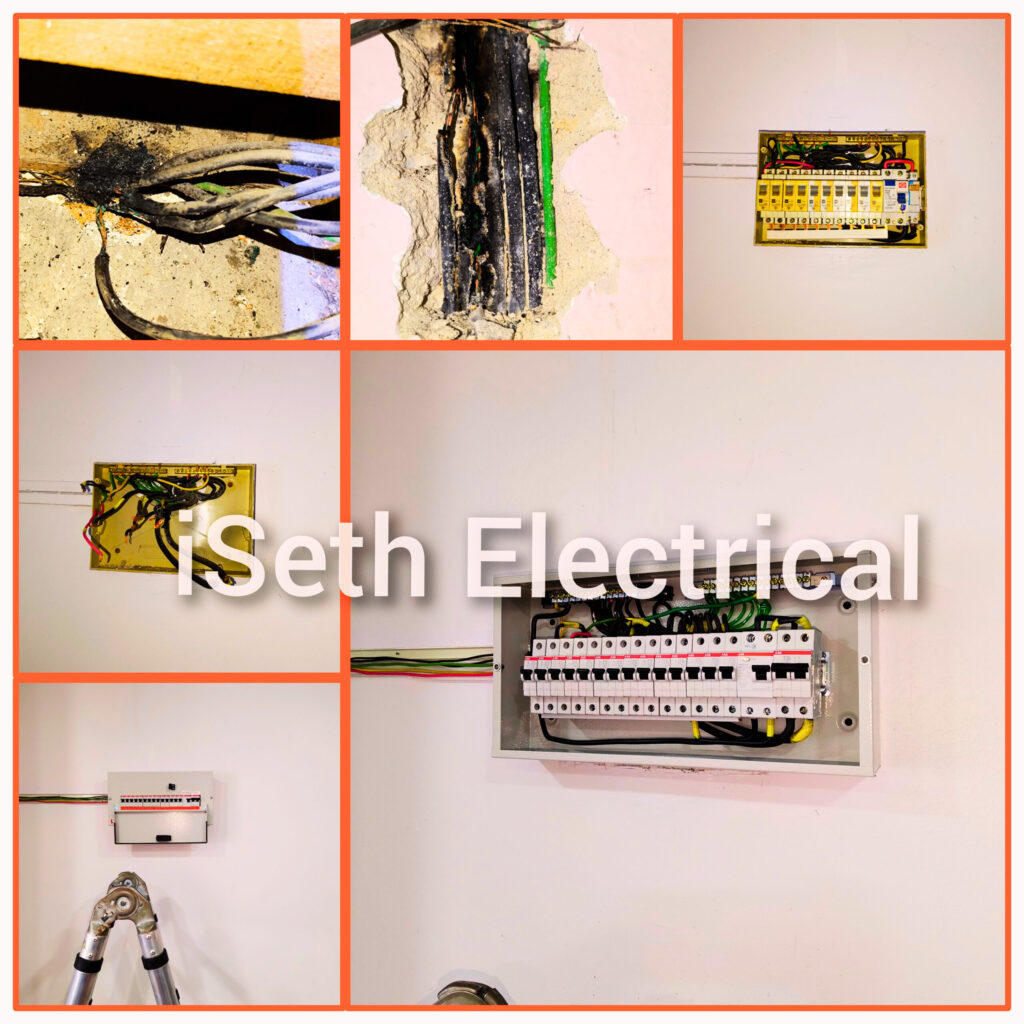 Burning Circuit Rewiring
